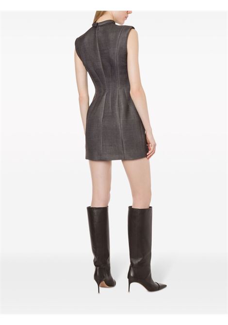 Grey panelled mini dress Philosophy di Lorenzo Serafini - women PHILOSOPHY DI LORENZO SERAFINI | 040157370509